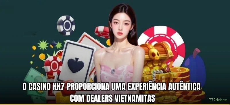Imagem promocional da experiência de game da 777Nobre
