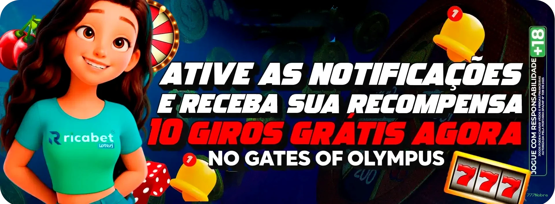 Imagem promocional dos jogos de lottery da 777Nobre